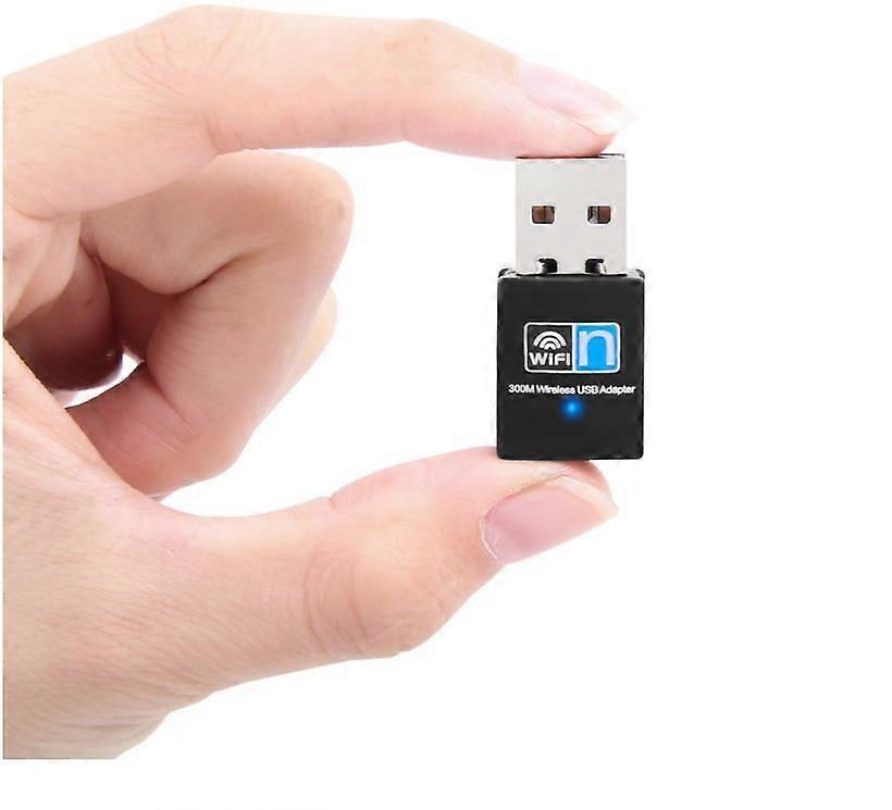 USB WiFi Wireless Mini Adapter Network Dongle 300Mbps Windows MAC Linux 802.11n