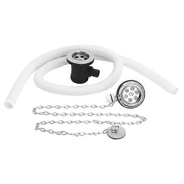 Nuie Extended Retainer Bath Waste And Overflow - Chrome