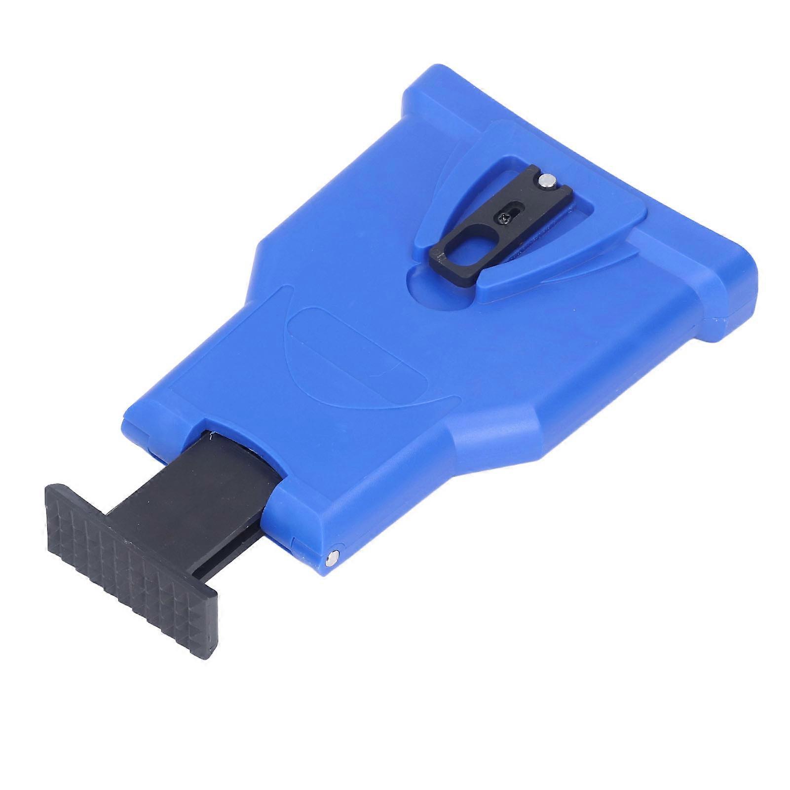 Chainsaw Sharpener ABS Portable Fast Chain Sharpening Tool for Woodworking GrindingBlue