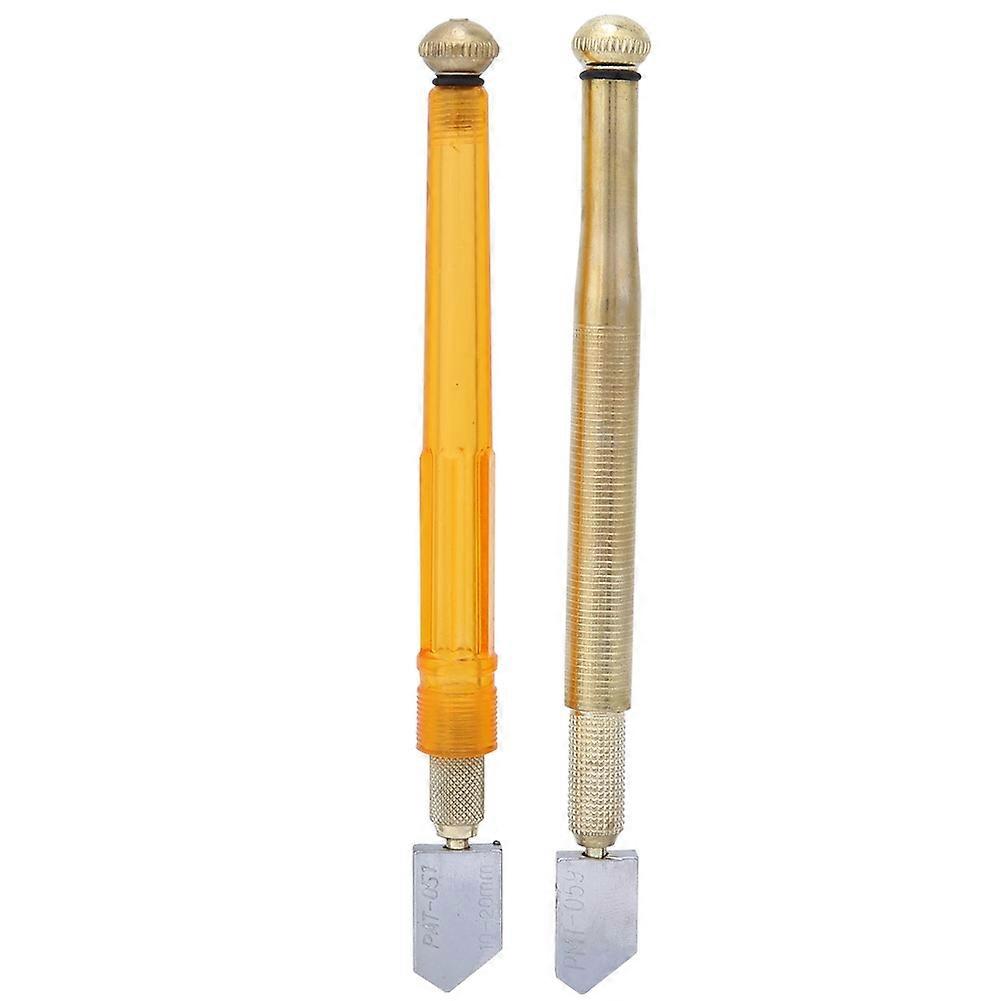 2PCS Universal Roller Glass Cutter Hand Push Ceramic Tile Cutting Knife