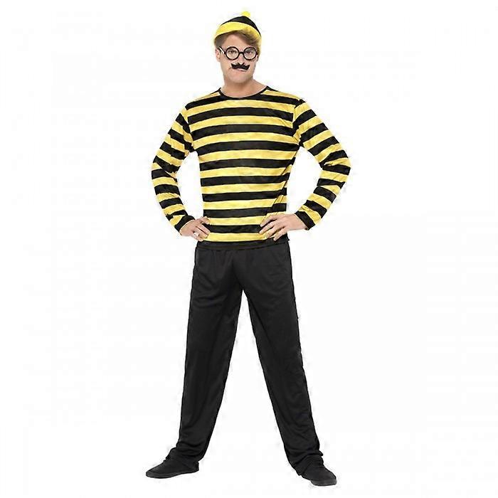 Wheres Wally? Mens Odlaw Costume Set