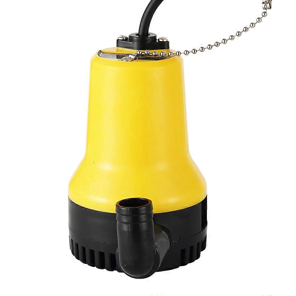 Portable electric pump for pool draining, 24V submersible water transfer