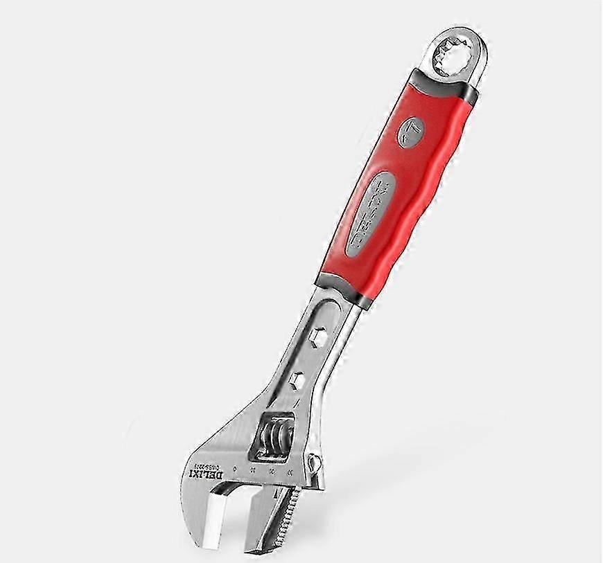 Adjustable Wrench 200 Mm Adjustable Wrench Large Opening 30 Mm Adjustable Wrench Large 8 "- With Comfortable Non-slip Handle And Wide Jaw