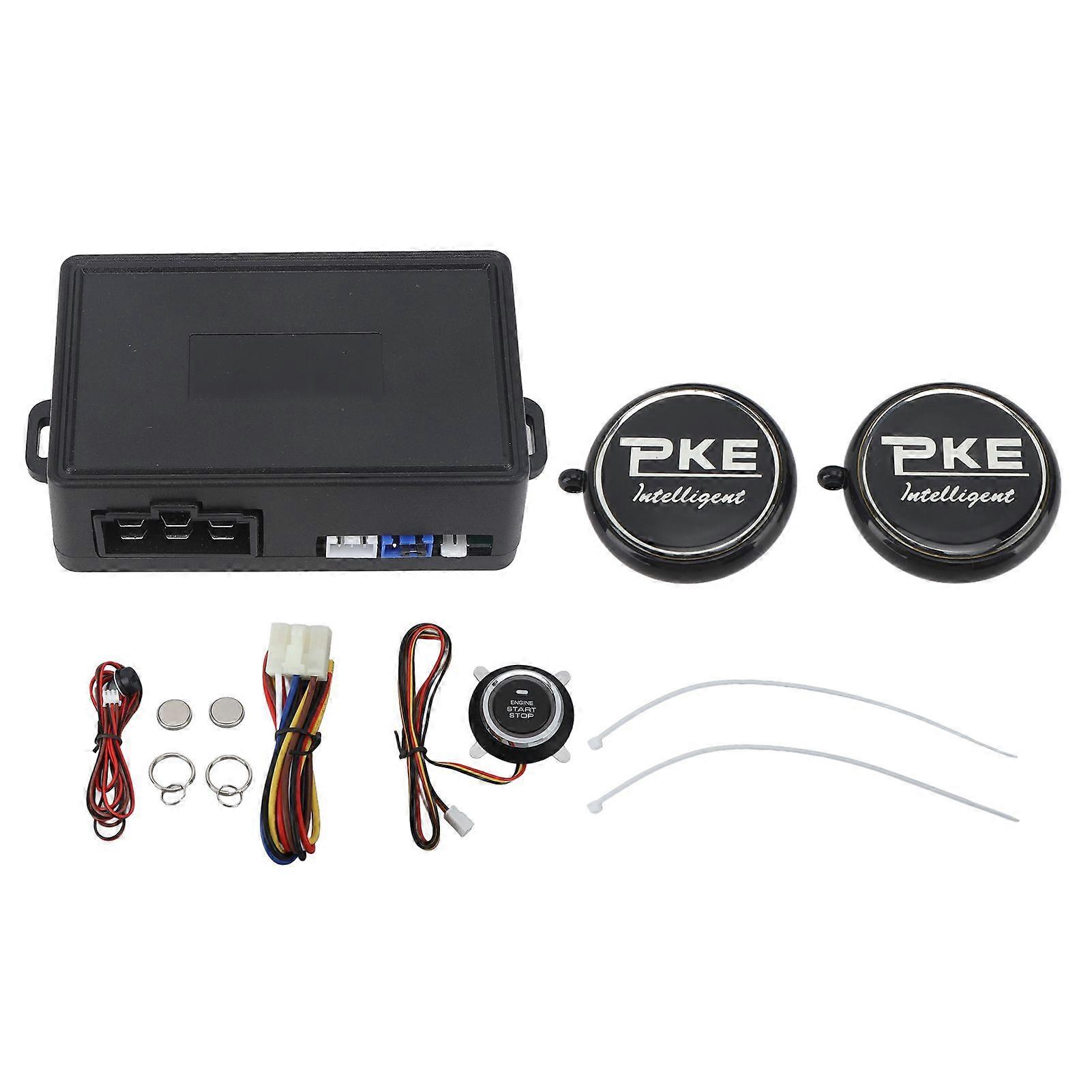 Car One Button Start Anti Theft System 2.4GHZ Universal Safe Driving Anti Robbing System DC12V