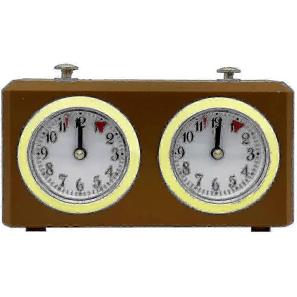 Mechanical Chess Clock Analog For Chess Game Timer Clock Official Clocks Timers No Battery Needed