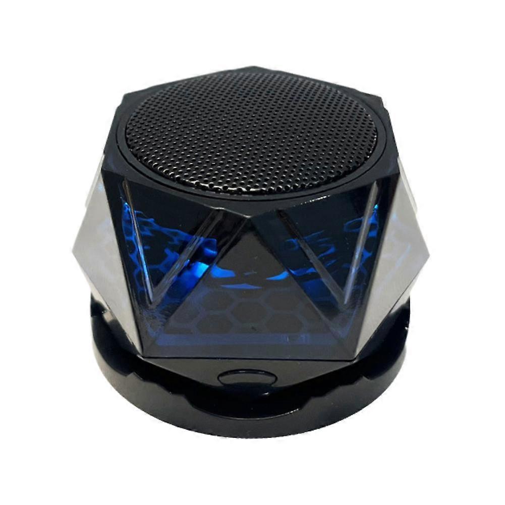 Magnetic Bluetooth Speaker Mini Sound Box RGB Lighting Show Phone Holder
