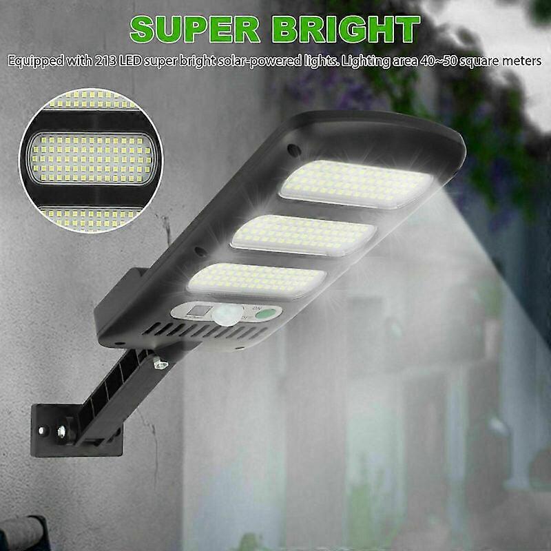 Solar-Powered Motion-Sensing Street Lights