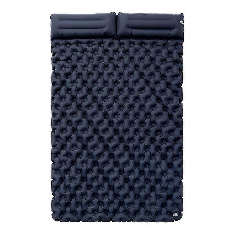 200x120CM Camping TPU Sleeping Mat Inflatable Sleeping Pad with Pillow for 2 People