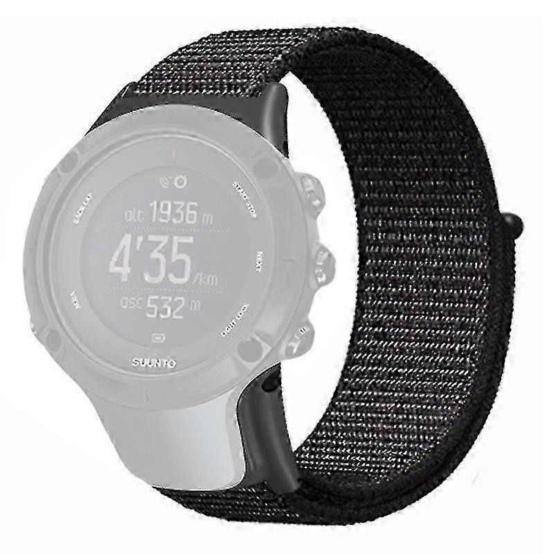 For Sunnto Ambit3/Ambit3 Peak Watch Band Nylon Sport Loop Watch Strap - Seashell White