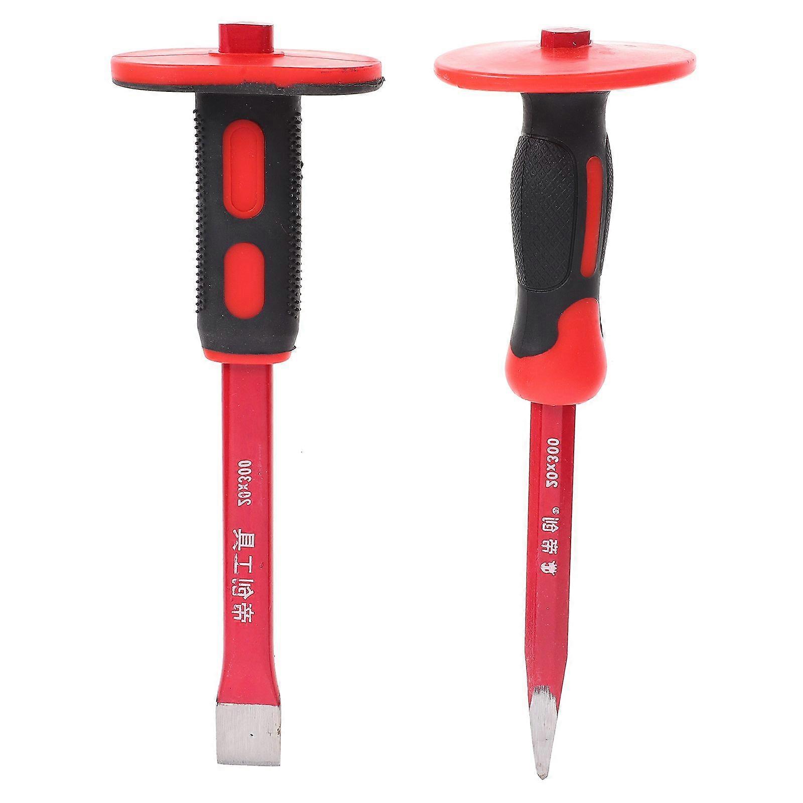 1 Set Concrete Chisel 300mm Rock Chisel Set Masonry Tool Heavy Duty Chisel Tool