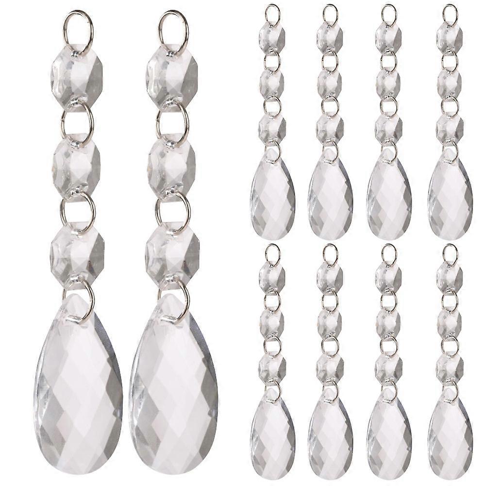 DIY Transparent Acrylic Ball Bead Pendant Decoration Accessory for Home Decor, Craft Projects, and Event Styling