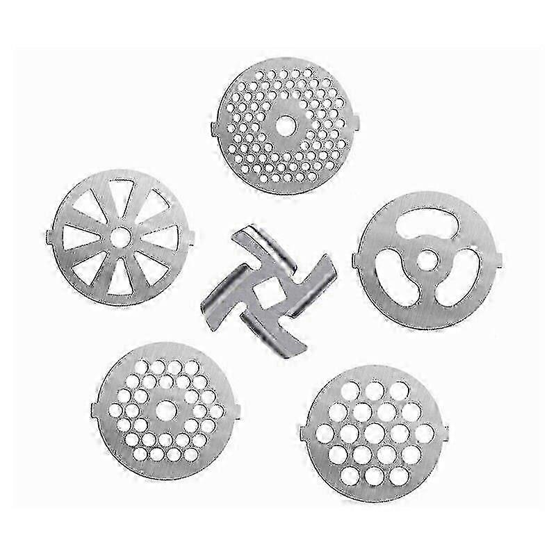 #5 Krížový nôž na mlynček na mäso z nehrdzavejúcej ocele Perkompatibilný so súpravou 5 mm / 7 mm