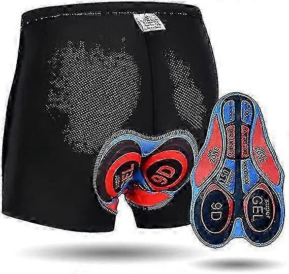 Herrcykelunderkläder, 3D-vadderade cykelshorts