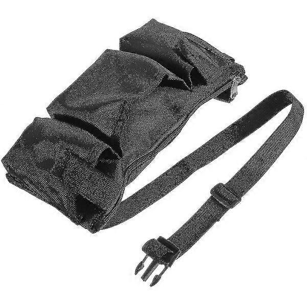 Durable Canvas Tool Storage Bag with Adjustable Waist Strap for Gardening, Cleaning, and Warehouse Use - 26x15x5 cm