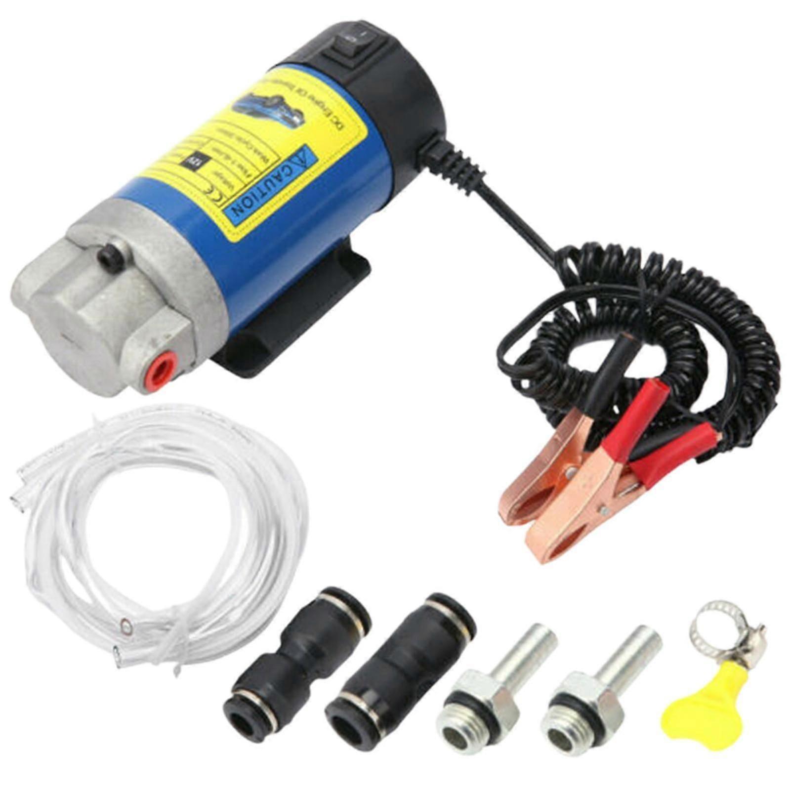 12v Portable Electric Oil Transfer Extractor Self-priming Fluid Suction Pump