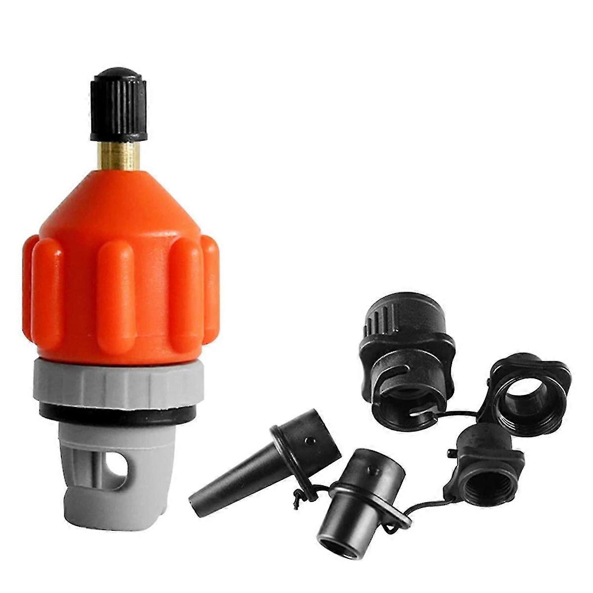 Pumping Head Connector, For Inflatable Boats And Paddle Boards Strong Seal Leak Protection Air Valve Adapter (Portable, Broad Compatibility)
