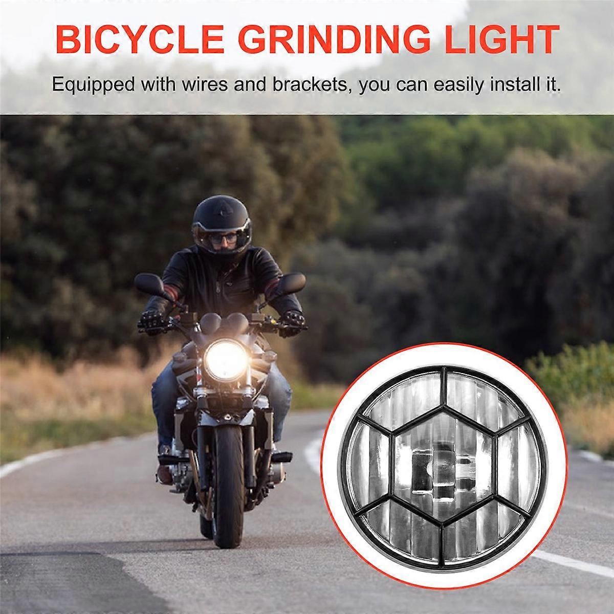 Bike Friction Generator Dynamo Headlight Tail Light Kit 6V 3W