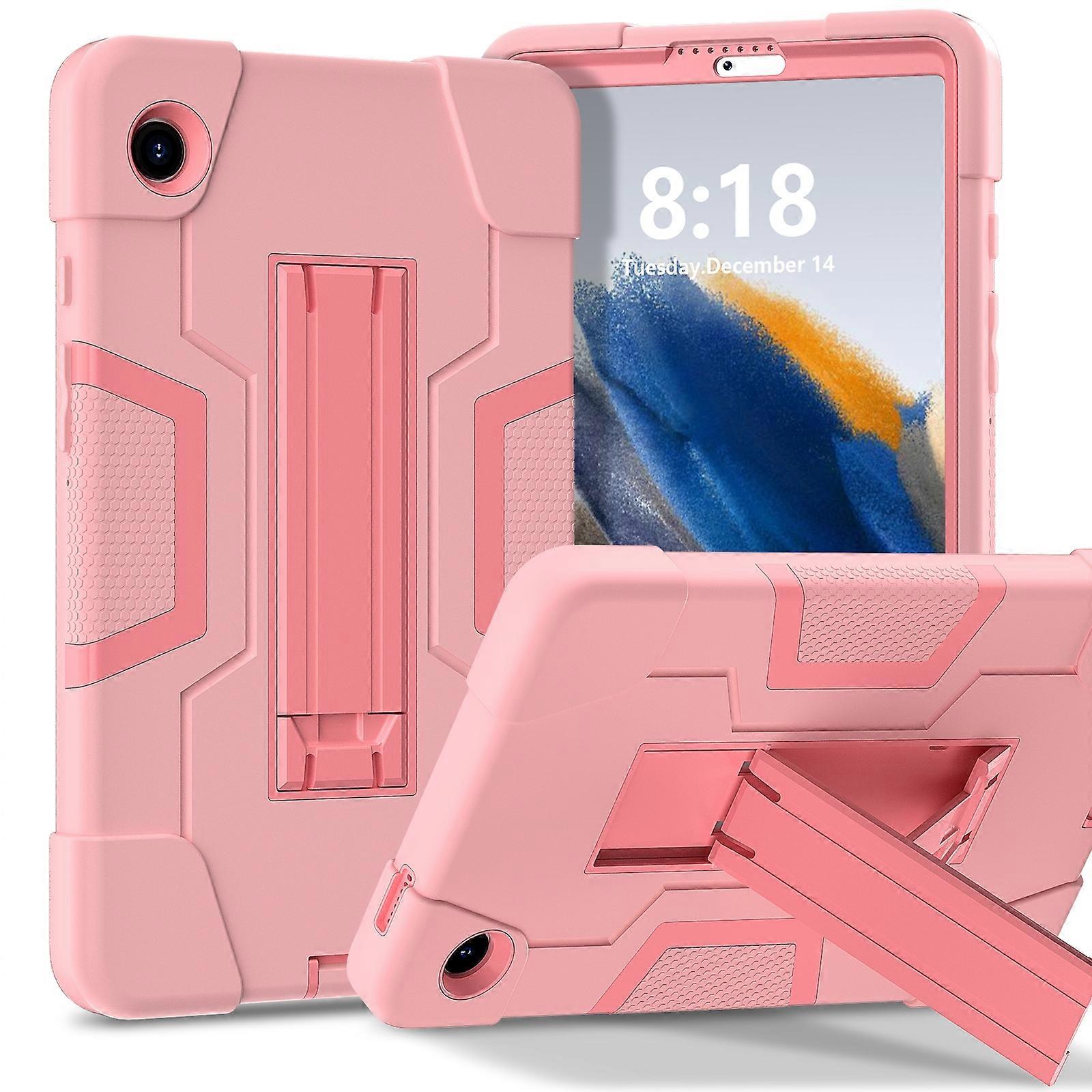 Kontrastfarbe Silikon PC Tablet Hülle mit Halter