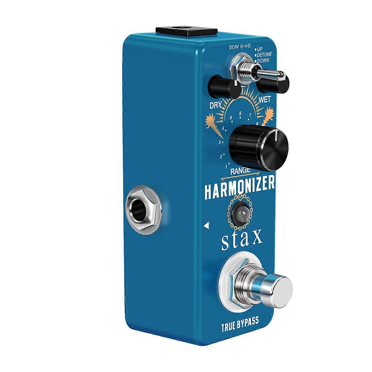  Guitar Harmonizer Effektpedal för elgitarrbas