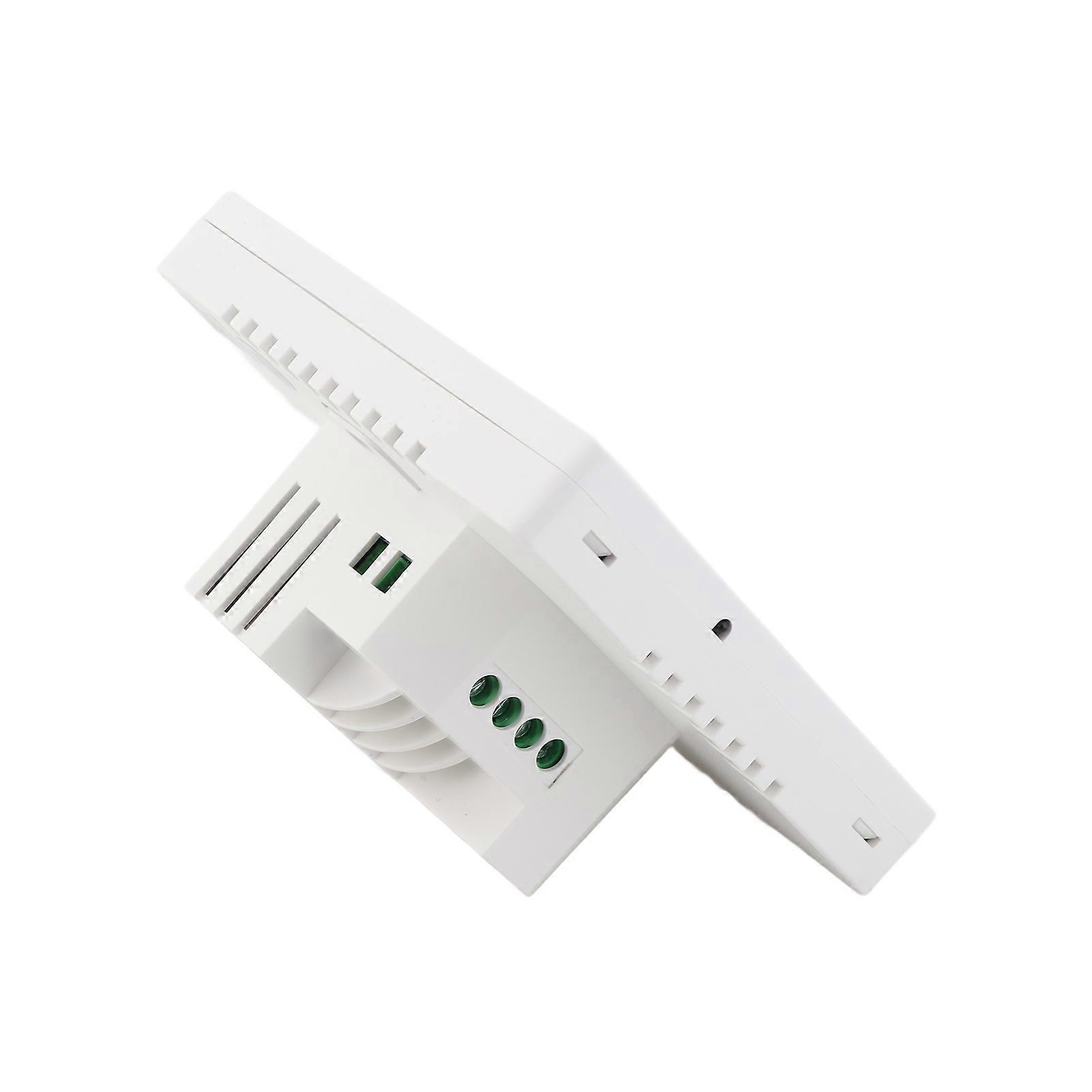 WiFi Smart Thermostat 3A 3600W Touch Screen 86x86mm White