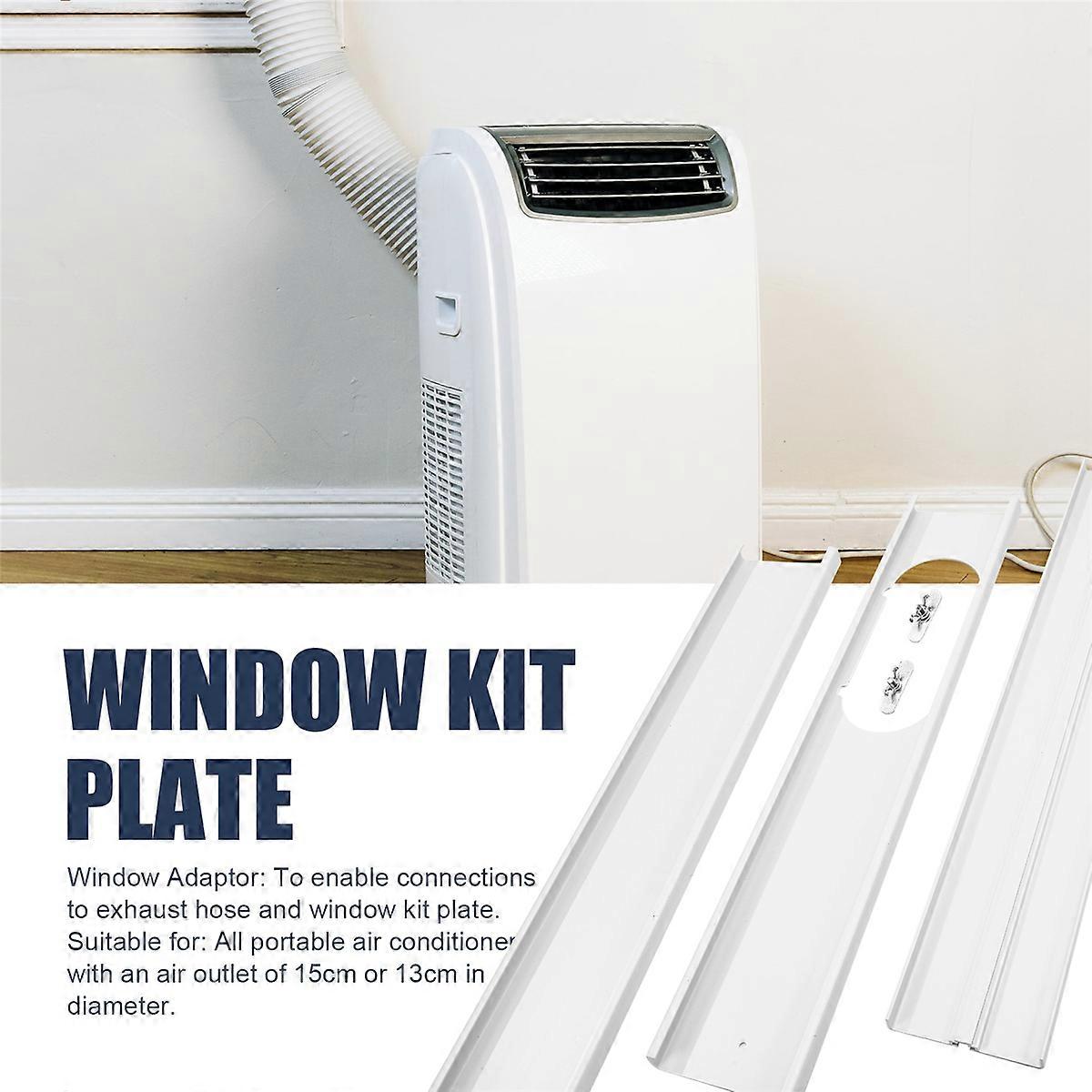 Air Conditioner Window Kit Practical Slide Plate Wind Shield