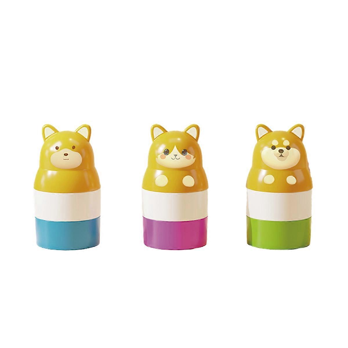 Sunscreen Applicator,Refillable Sunscreen Lotion Applicator,(3Pcs),A