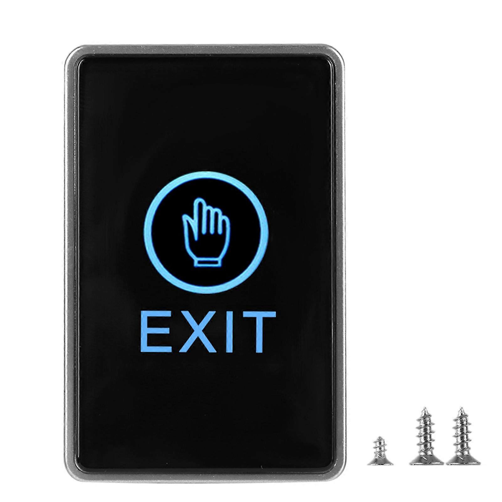 Door Exit Release Button Switch Touch Sensor Pannel for Access Control Systems 12V