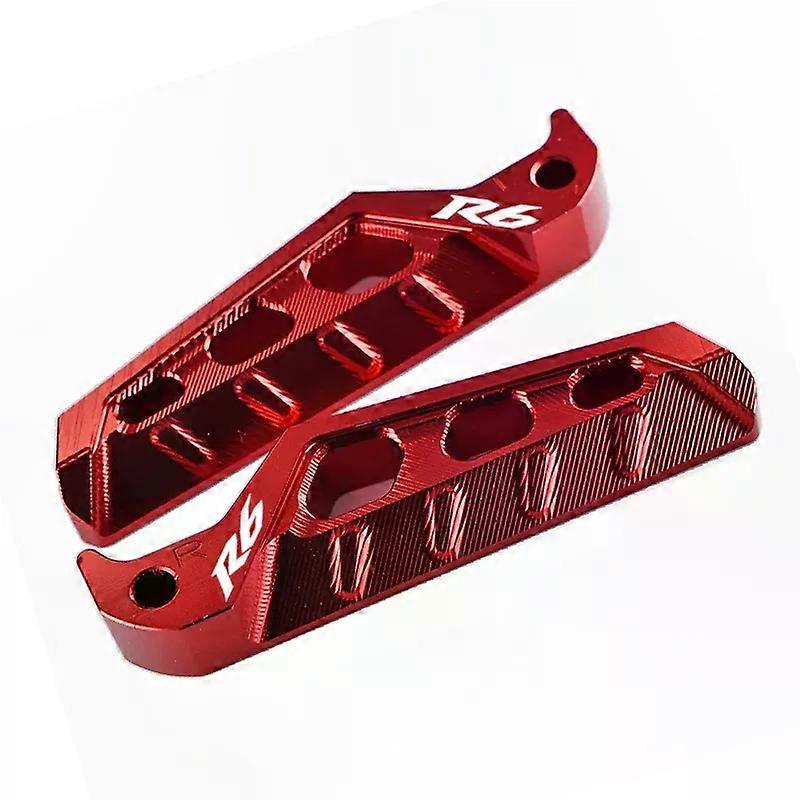 compatible for Yama-ha YZFR6 YZF R6 R6S 1999-2015 2005 2007 2010 Motorcycle Accessories Rear Passenger Footrest Foot Rest Pegs Rear Pedals