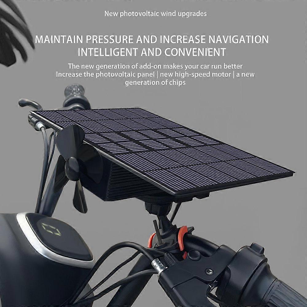Solar Wind Power Generator Electric Bike Range Extending Generator 12V To 125V