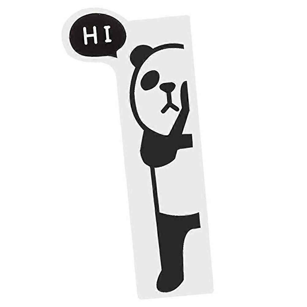 Computer Monitor Memo Board Memo Note Holder Fashion Computer Monitor Side Panel Message Creative Multifunction Memo Pad Message Board Panda on the Le