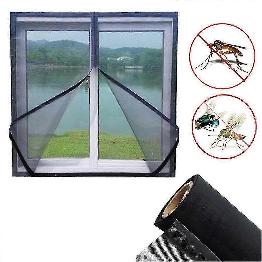 Window Mesh Curtain to Keep Insects and Mosquitoes Out