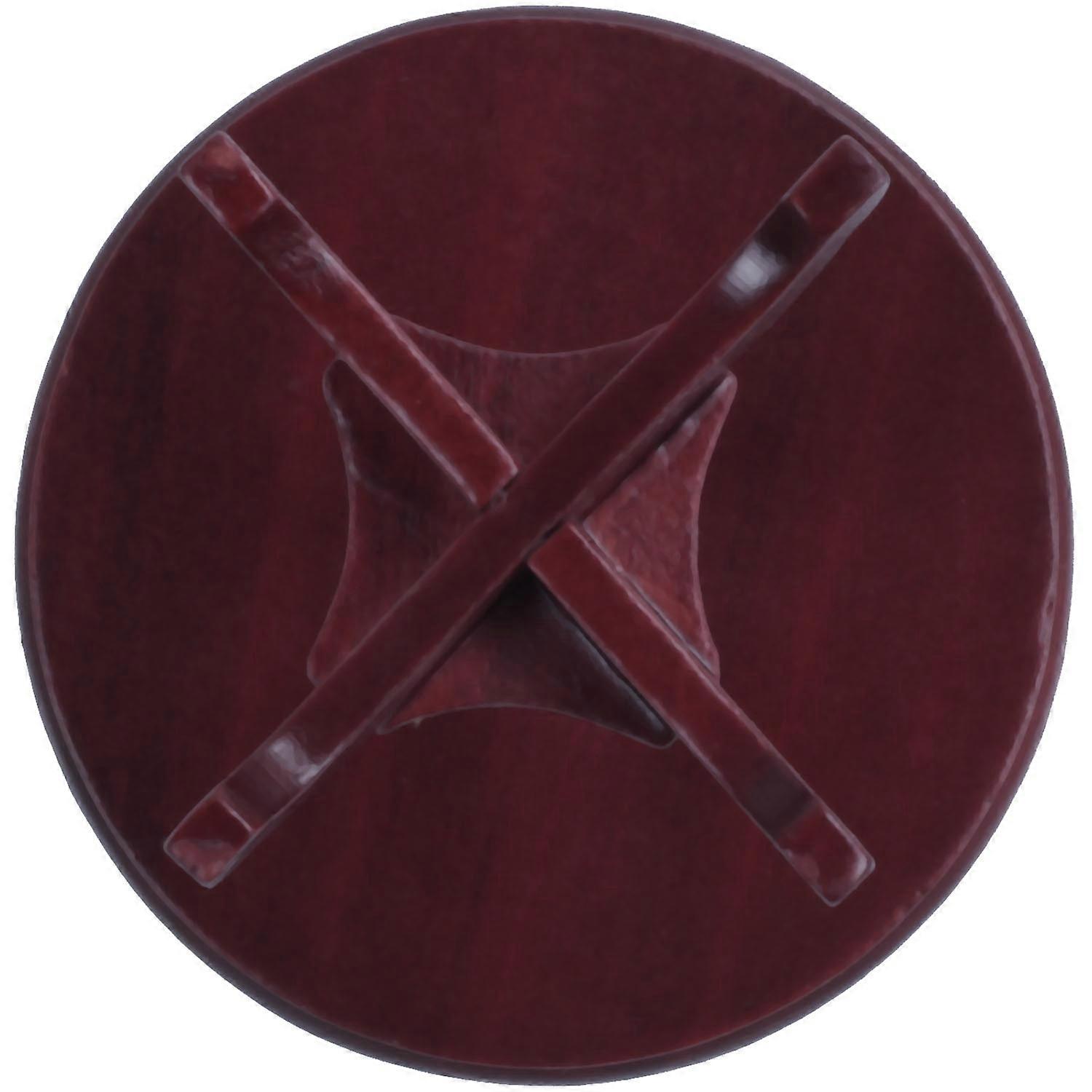 1/12 træmøbler miniature rundt bord