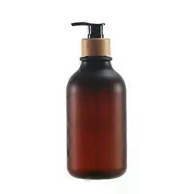 500ml Bathroom Soap Dispenser Bottle Shampoo Lotion Body Wash Container Waterproof Label Refillable Plastic Empty Bottle