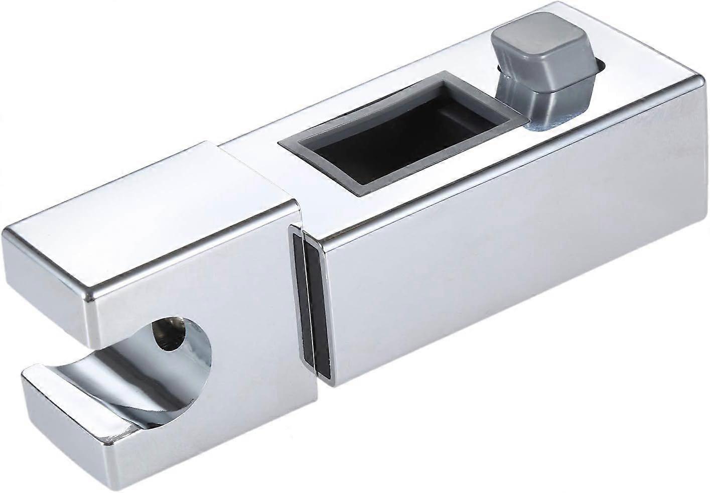 1PCS Adjustable Shower Head Sliding Holder, ABS Shower Holder for Bathroom, 30mm Rectangular Shower Bar