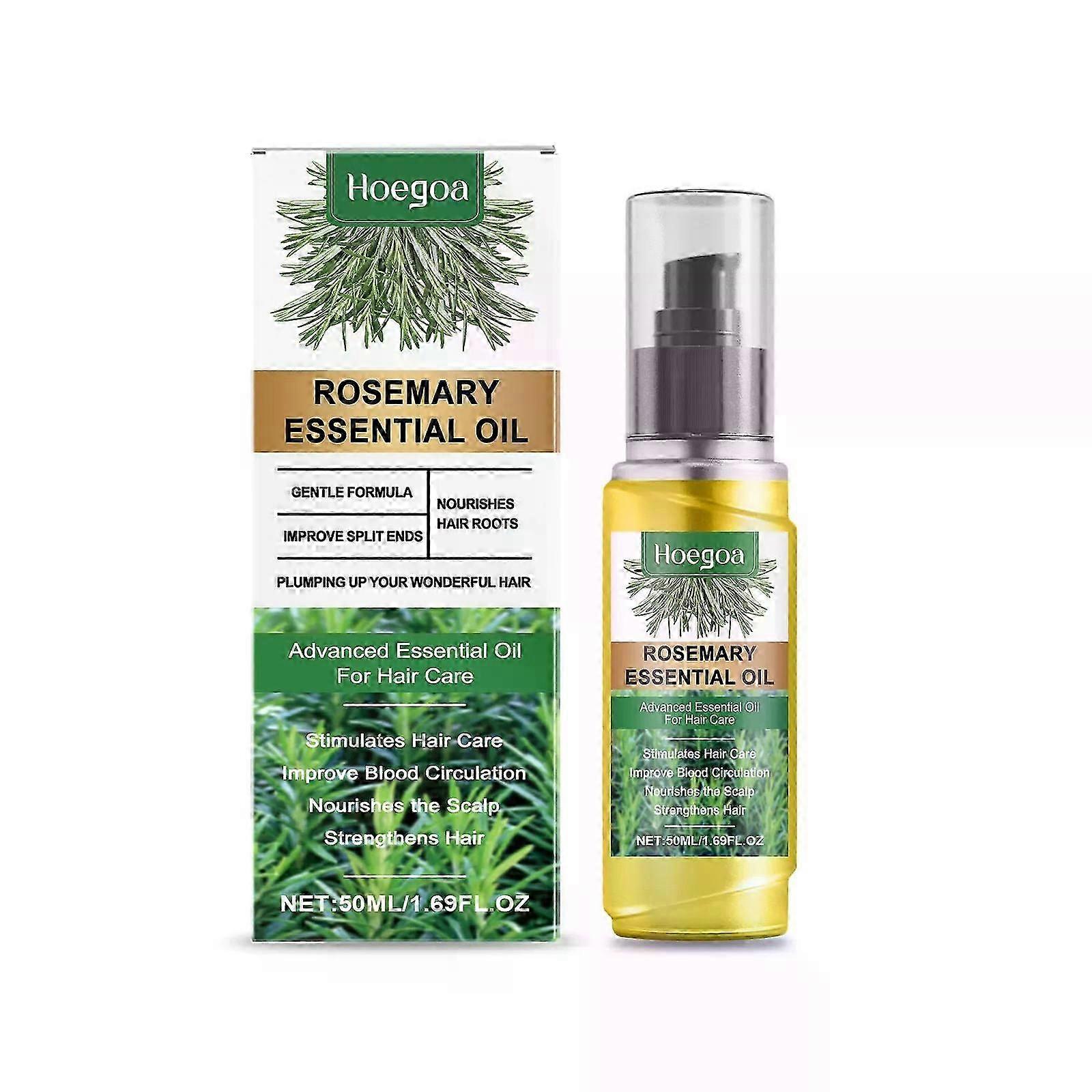 Rosemary Hair Oils for Growth, Strengthening, Nourishing & Improving Scalp Circulation, Gentle FormulaImprove Split Ends