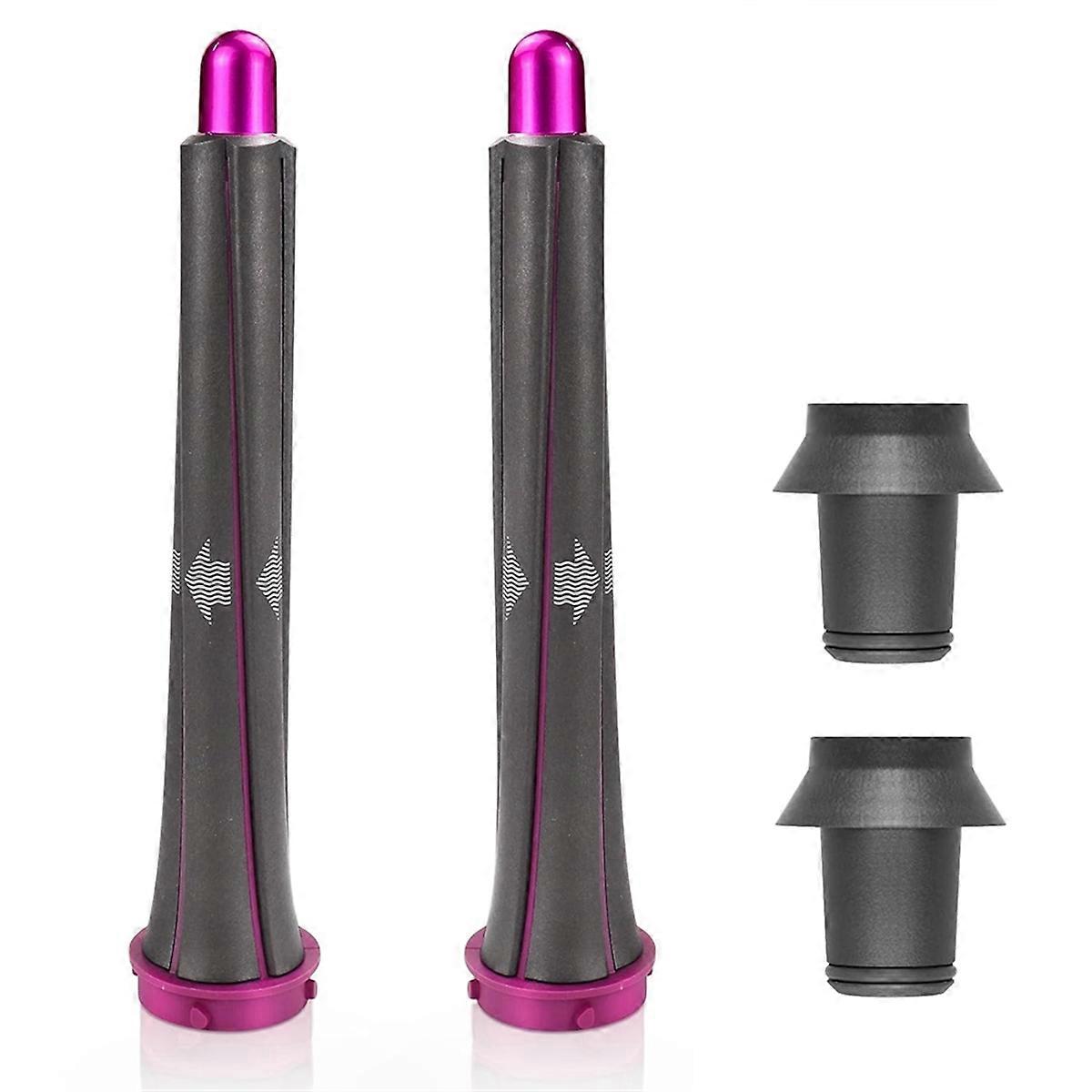 زوج واحد من أسطوانات تجعيد الشعر الطويلة مقاس 20 مم لمصفف الشعر دايسون إير راب، مع محولين ثابتين لديسون