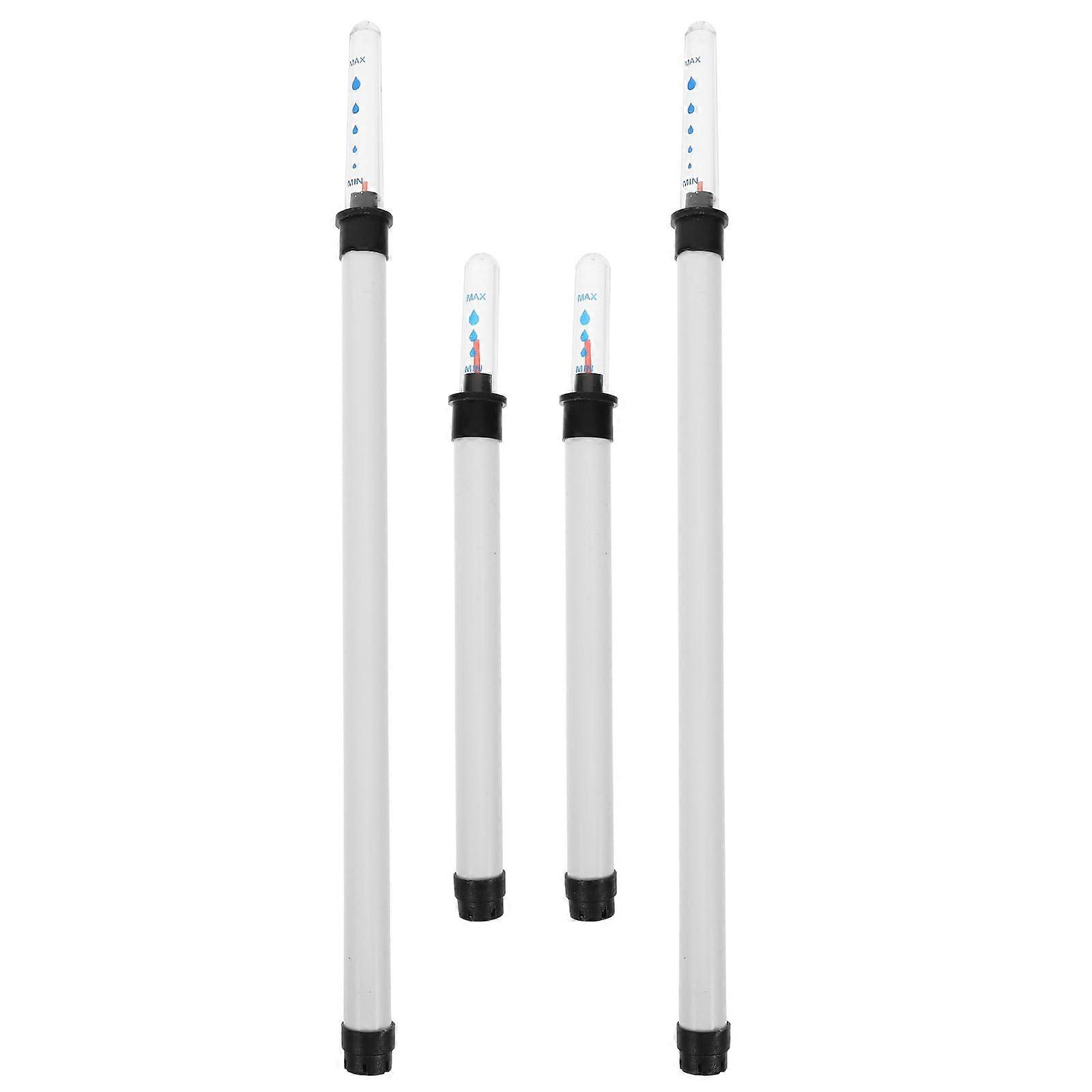 Float Water Display Gauge - 4Pcs Transparent Water Level Indicators for Hydroponics, Succulents, and Potted Plants