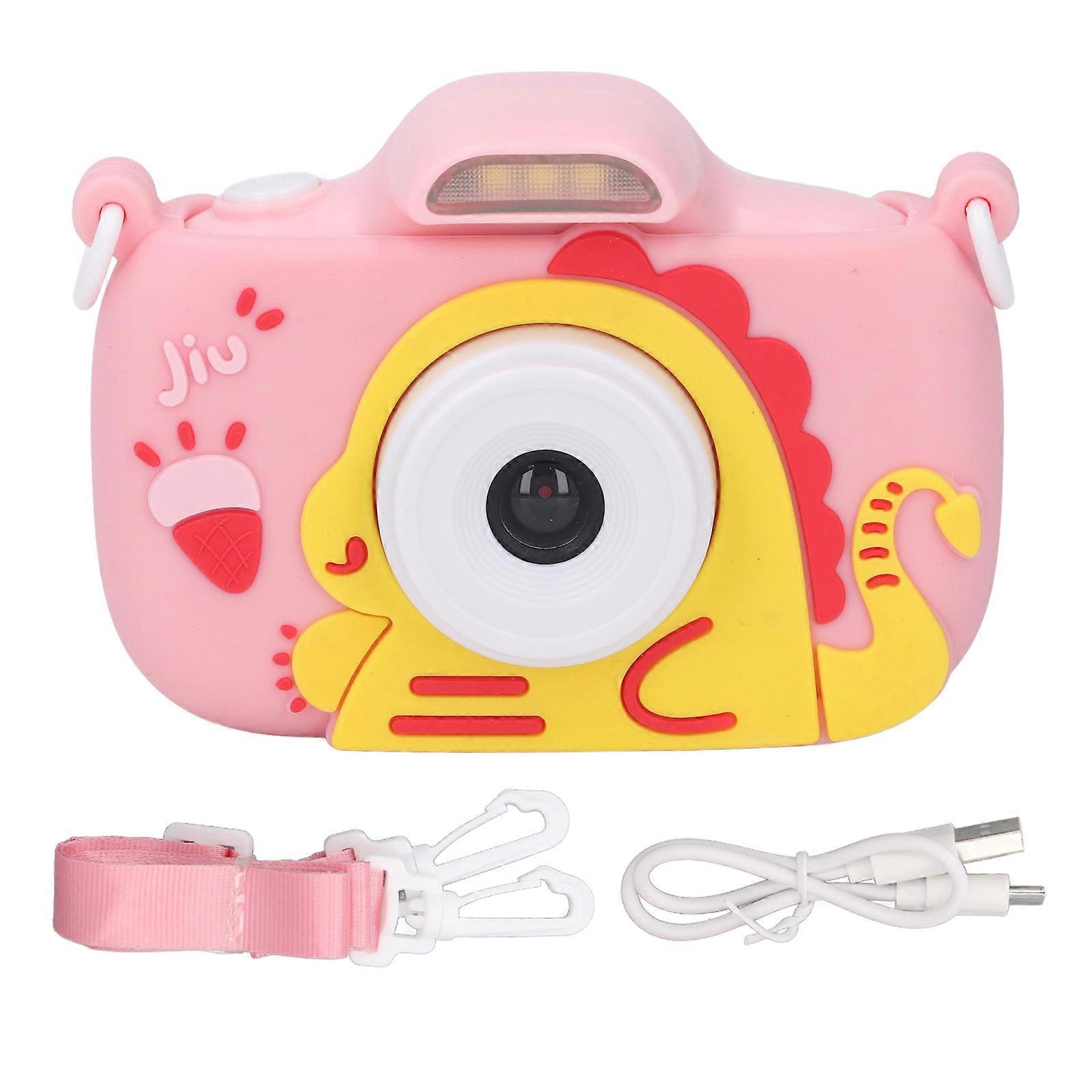 Kids Digital Camera: 1080P Video, 2.4" Screen, LED Flash, 8X Zoom, Portable Design