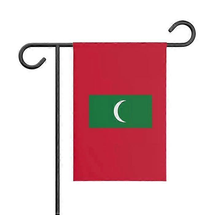 Garden Flag – Maldives – 32 x 47.5 cm – Durable Polyester – Horizontal Format – Outdoor