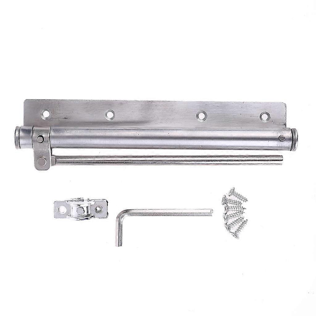 Pulley Automatic Door Closer Spring Buffer Adjustable Door Closing Hinge Lightweight Commercial Door Closer Easy Install Multicolor