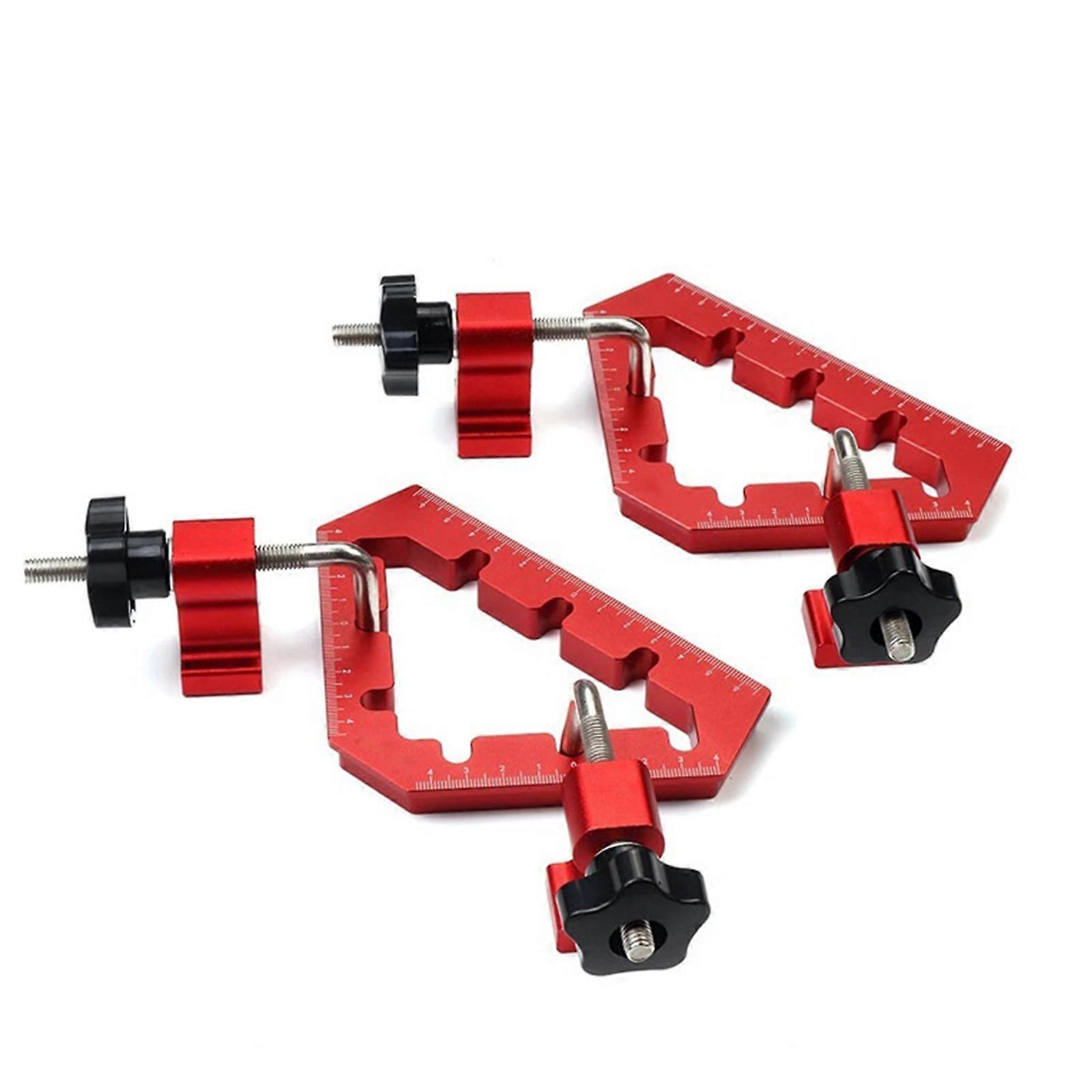 Square Ruler Auxiliary Fixture Splicing Board Positioning Panel Fixed Clip Professional Corner Clamp for Triangle Clamp