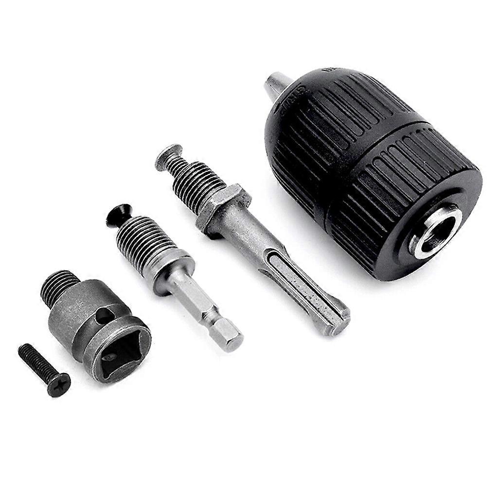 5 Pcs Impact Drill Wrench Adapter Socket Gift for DIY Work Friends and Family Quickly Easily Lock and Release by Hands