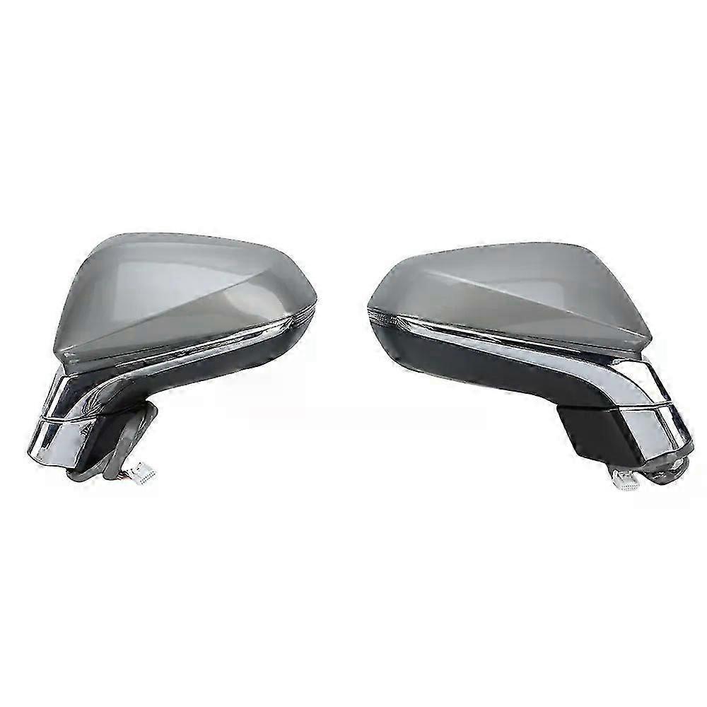 Applies to 15 Wires Side Mirror Assembly Suitable for Lexus RX Series RX350 RX450 2016-2022 Gray With Heated Folding Memory Door Mirror Accessories