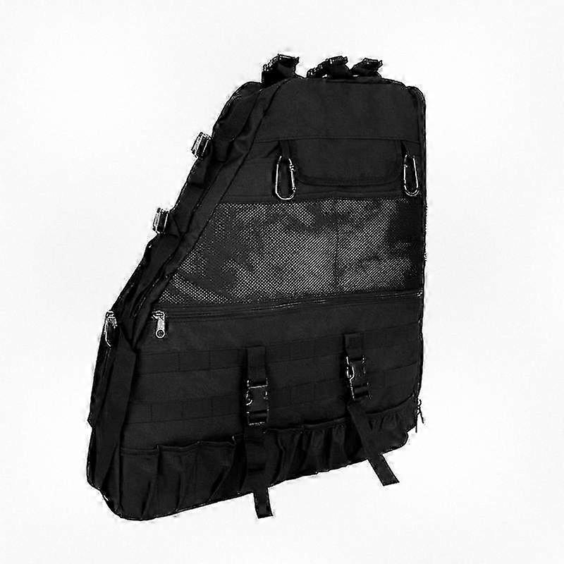 Storage Bags for Roll Bar and Tool Organization Compatible with Jeep Wrangler Jk 4-door 2007-2019 Jl Jku Multi-pocket Cargo Saddlebags