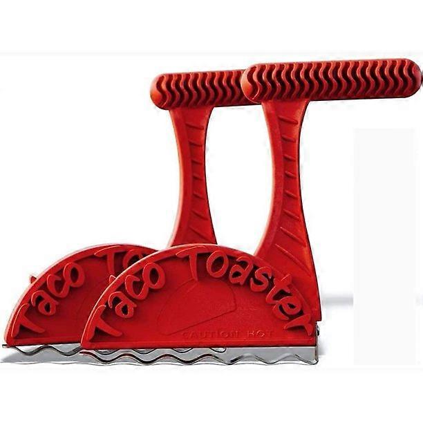 Making Tool，Burrito Maker-2 Opp Bags,2 Pack Toaster Shell Makers Crispy Healthy Tacos Holder Gadgets Bakeware Pie Making Tool