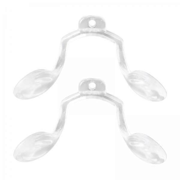 2x2 Pieces U Shape Eyeglasses Nose Pads Bridge Nose Support Clear Replacement