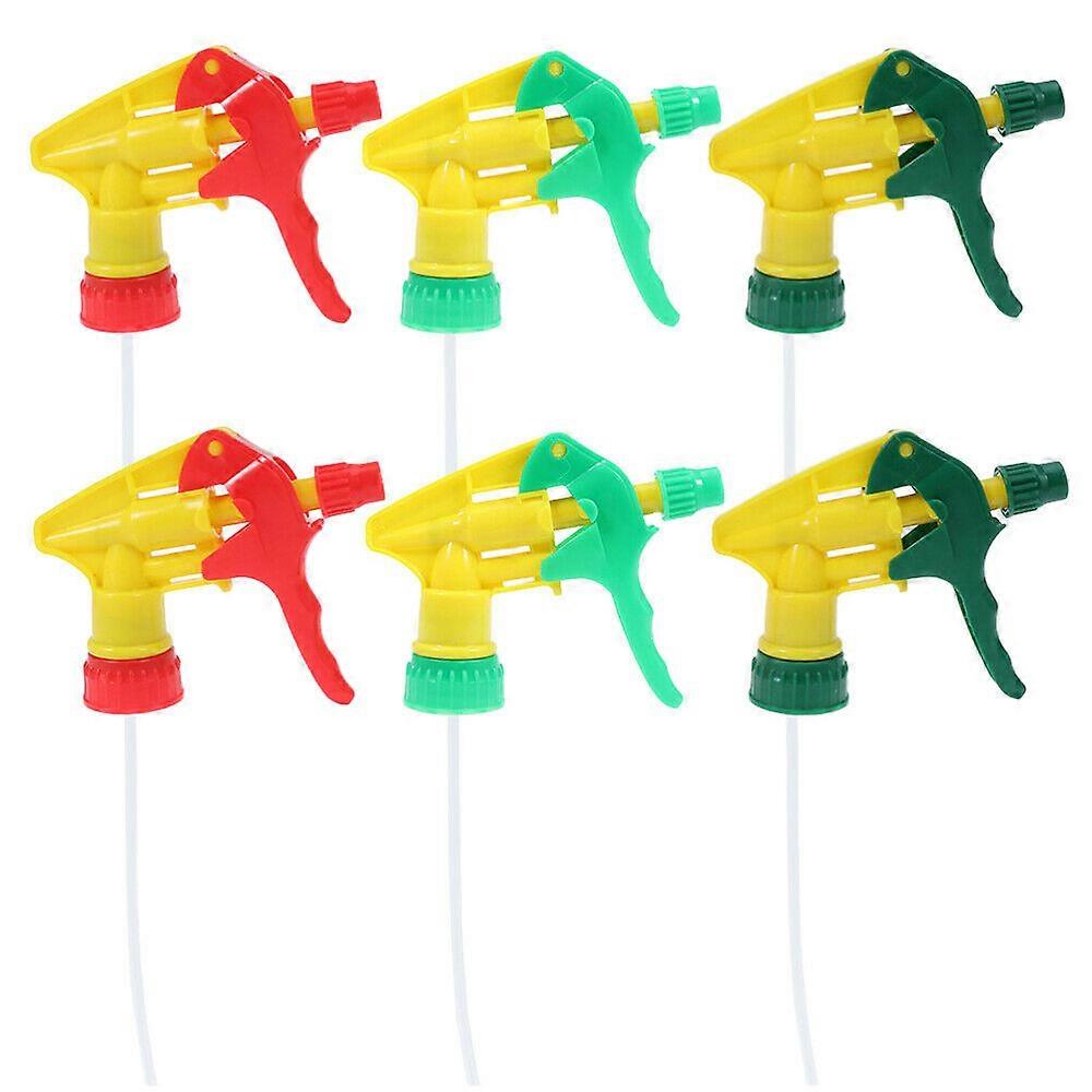 6 Pcs Heavy Duty Resistant Trigger Spray Nozzle Head