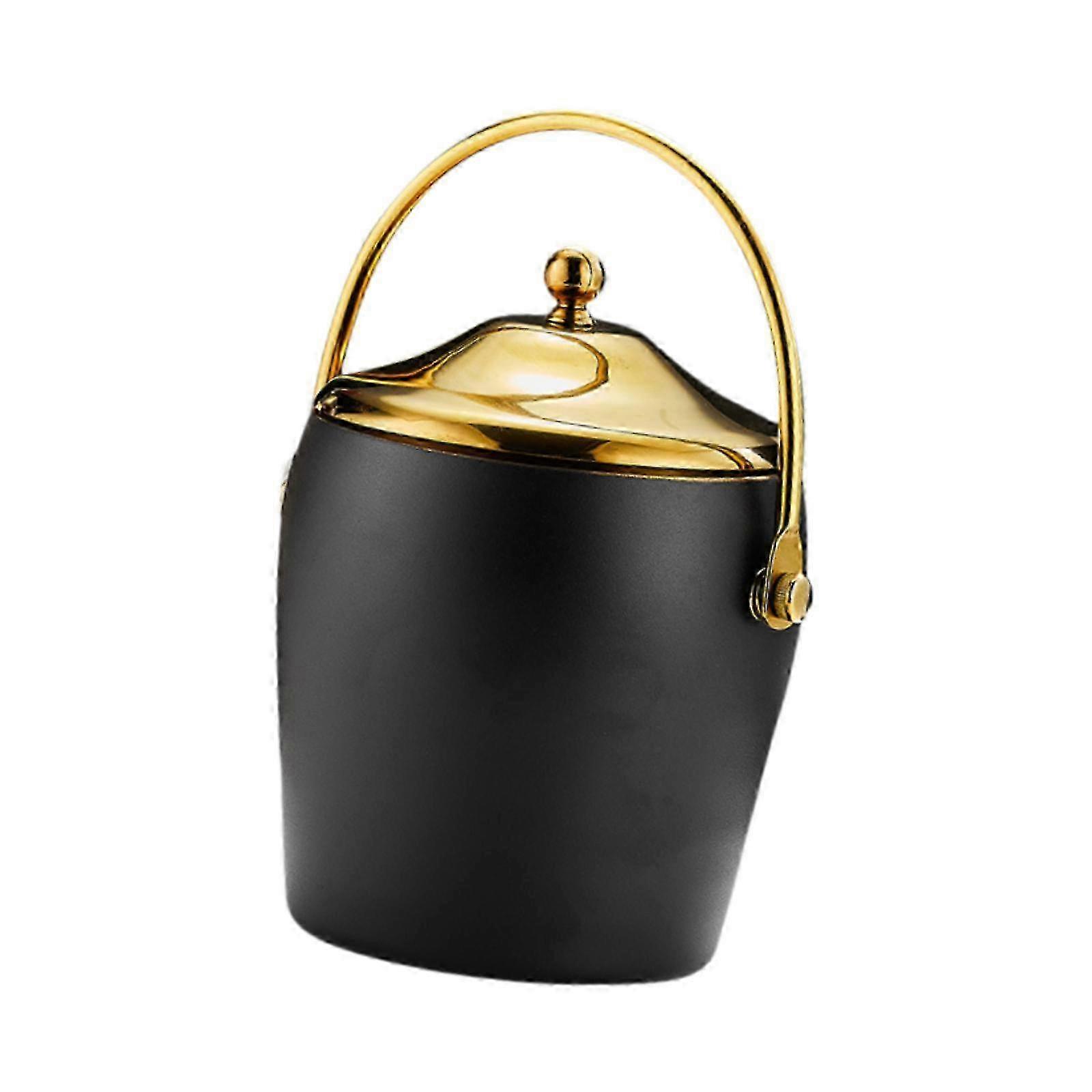 Contenitore per ghiaccio multiuso con coperchio per hotel, bottiglie di vino e campeggio, design portatile portatile