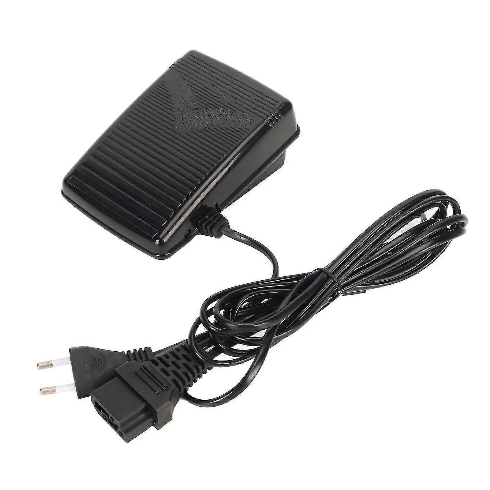 Slip-Resistant Sewing Machine Foot Pedal 6.6ft Cable 220V EU Plug