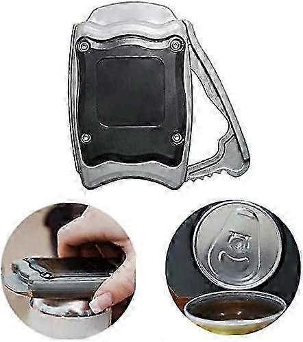 Safe Manual Can Opener with Locking Function, No Sharp Edge, Effortless Kitchen Tool